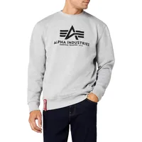 Alpha Industries Basic Sweatshirt Grey Heather 2XL