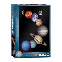 EUROGRAPHICS Puzzle NASA - Das Sonnensystem, 1000 Puzzleteile bunt
