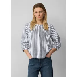 s.Oliver Streifenbluse mit Raffung und Schleife - 46