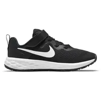 Nike Revolution 6 Kinder Black / White-Dark Smoke Grey 28