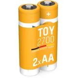 Ansmann Akku AA, 2 Stück, 2650 mAh 1,2V NiMh -