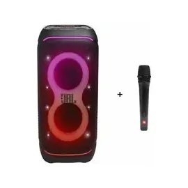 JBL PartyBox Stage 320 Schwarz + Mikrofon
