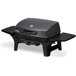 Enders Gasgrill URBAN PRO, Tischgrill, Grillen, Kochen, Backen, 2 Edelstahl-Brenner, Thermometer, Balkon-Grill, Camping-Grill, Aluguss #2060
