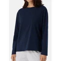 SCHIESSER Mix+Relax Pyjama-Oberteil Dunkelblau 48