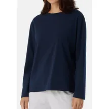 SCHIESSER Mix+Relax Pyjama-Oberteil Dunkelblau 48