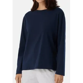 SCHIESSER Mix+Relax Pyjama-Oberteil Dunkelblau 48