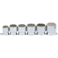 BGS Steckschlüssel-Einsatz-Satz Zwölfkant 12,5 mm 6-tlg.