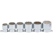 BGS Steckschlüssel-Einsatz-Satz Zwölfkant 12,5 mm 6-tlg.