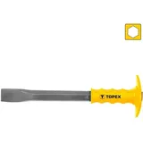 Topex Flachmeißel Ø19mm mit Handschutz 300 mm