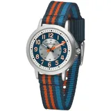Atrium A50-12 Gehäusefarbe mehrfarbig Nylonarmband dunkelblau-orange