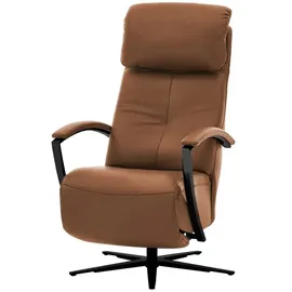 Hukla Relaxsessel Pierre Leder 0 x 0 x 0 cm Braun mit Relax-Funktion