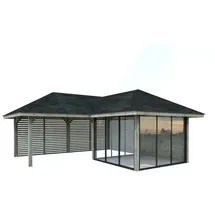 Palmako Bianca 5,88 x 3,19 m Grau