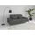 sit&more 2,5-Sitzer SIT & MORE "Amica, inkl. Sitztiefenverstellung und Armteilverstellung", grau, B:202cm H:90cm T:122cm, 90% Polyester, 10% Polyamid, Sofas, wahlweise mit Kopfteilverstellung und Bettfunktion