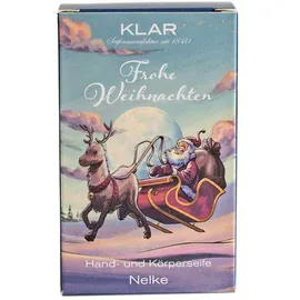 Klar Seifen Weihnachtsedition Nelke