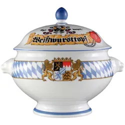 Seltmann Weiden Löwenkopfterrine mit Deckel Compact Bayern 3 l