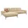 W.Schillig Eckcouch Leder 3-Sitzer Braun