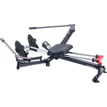 Christopeit Rudergerät CHRISTOPEIT SPORT "Accord NEU", schwarz, RudergeräteB:159cm H:70cm L:132cm, Rudermaschine, Hydraulikzylinder, klappbar, B:159cm H:70cm L:132cm