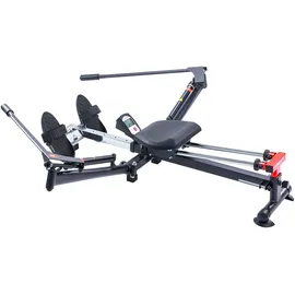 Christopeit Rudergerät CHRISTOPEIT SPORT "Accord NEU", schwarz, RudergeräteB:159cm H:70cm L:132cm, Rudermaschine, Hydraulikzylinder, klappbar, B:159cm H:70cm L:132cm