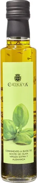 Aceite de Oliva Virgen Extra con Albahaca MHD12/2024 La Chinata - 6Fl. á 0.25l