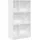 vidaXL Bücherregal 57 x 28,5 x 107,5 cm Weiß