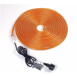 Eurolite Lichterkette Kunststoff 5 m inkl. spritzwassergeschützt orange