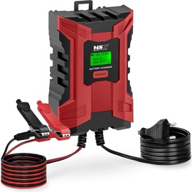 MSW Autobatterie-Ladegerät - 6/12 V - 2/6 A - LCD