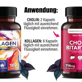 Saint Nutrition Kollagen Kapseln 1000 mg 102 g