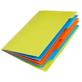 Pagna Ordnungsmappe Funky School 5 Fächer gelb, 1 St.