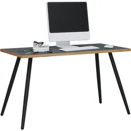 VCM Schreibtisch Salia Anthrazit / Schwarz