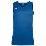 Nike Team Basketball Stock Jersey XXL Blau, Weiss F463 2XL