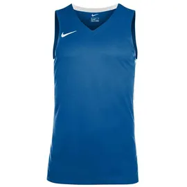 Nike Team Basketball Stock Jersey XXL Blau, Weiss F463 2XL