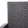 Proregal Truhenbank 87 x 117 x 57 cm Grau