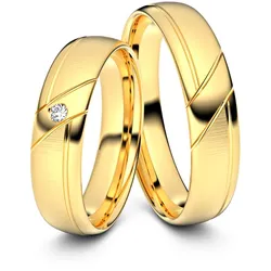 Trauringe Bremerhaven 585er Gelbgold - 2482