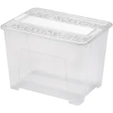 Heidrun TEX Aufbewahrungsbox transparent 28,0 x 38,0 x 27,2 cm