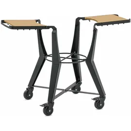 Monolith Gestell und Seitentische für Keramikgrill TWO.55 Größe: schwarz