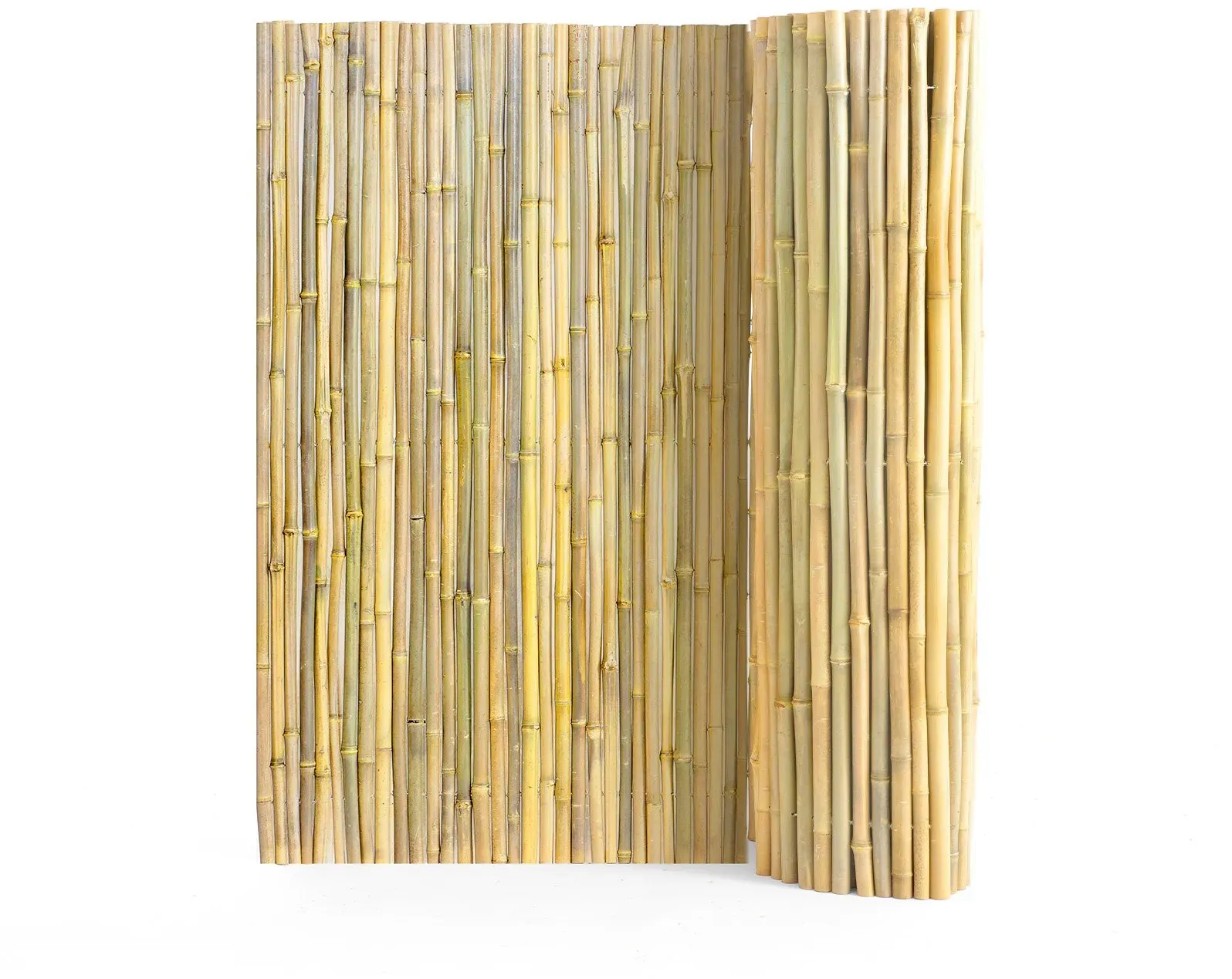 VEVOR Natürlicher gerollter Bambuszaun, umweltfreundlicher Sichtschutzzaun aus Bambus, 1,22 m H x 1,83 m L x 1,90 m T, dekorativer Sichtschutz aus Bambus für Garten, Hinterhof, Balkon, Terrasse, Poolseite