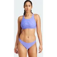 Adidas Big Bars Bikinioberteil Cobalt Blue / Dark Blue XS