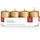 Wiedemann Alpedia Adventsstumpenkerze 80 x 50 mm gold 4 St.
