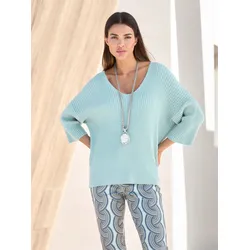 heine V-Ausschnitt-Pullover »Pullover« heine kalkmint 38