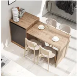 roomart Milano 160 x 85 x 60 cm grau