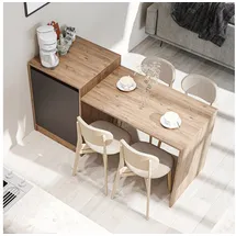 roomart Milano 160 x 85 x 60 cm grau