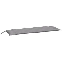 VidaXL Gartenbank-Auflage Grau 150x50x7 cm Oxford-Gewebe