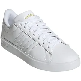 adidas Grand Court Cloudfoam Lifestyle Court Comfort Cloud White / Cloud White / Gold Met. 39 1/3