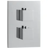 Herzbach NeoCastell Duschthermostat square für 2 Verbraucher Chrom 11.503050.2.01