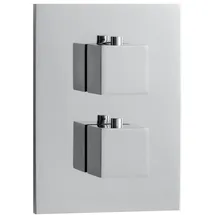 Herzbach NeoCastell Duschthermostat square für 2 Verbraucher Chrom 11.503050.2.01