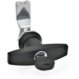 Ganter Normelemente GN 115-SCT-8 115-SCT-8-Verriegelung mit Zylinderschlüssel, Betätigung mit T-Griff, Riegelabstand A: 8mm