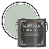 Rust-Oleum kratzfeste Kreidefarbe Bodenfarbe in mattem Finish -Kreidegrün 2.5L