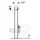 Geberit Monolith Plus BH 101cm, Fr. Gl. la., S. Alu SW-chrom