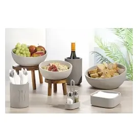 APS Element Besteckbehälter Ø 11 cm H: 14 cm grau