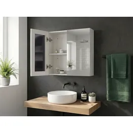 Beliani Navarra 60 cm Weiß